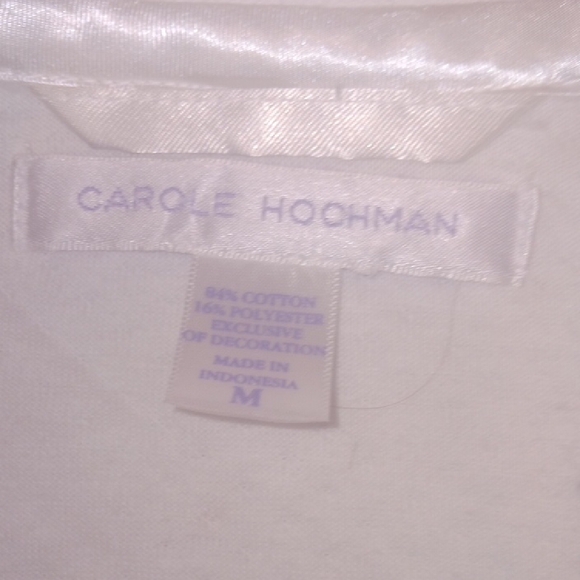 Midnight by Carole Hochman Pink Floral Robe - Picture 2 of 3